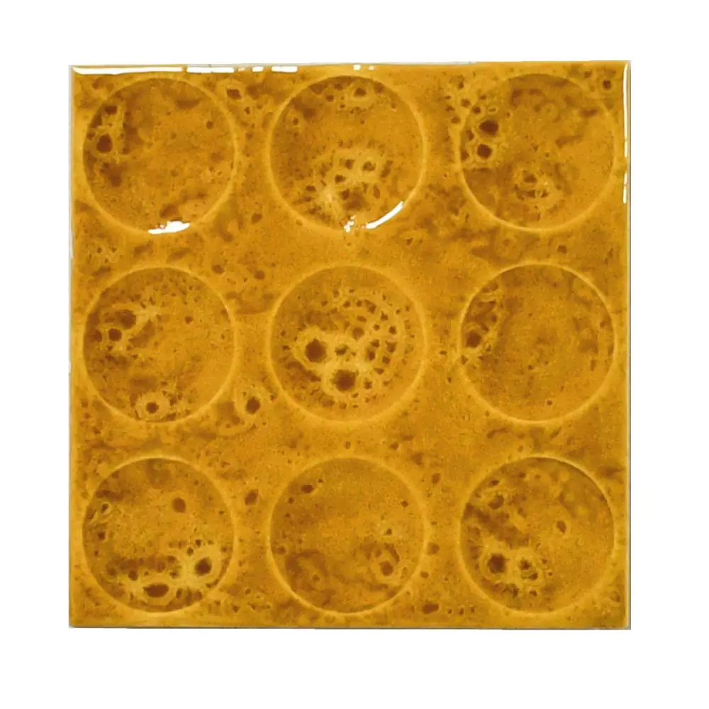 Wandfliese Dekor Villeroy & Boch E3316 965 Vulkan bernstein 15x15 cm I.Sorte Wandfliese Dekor Villeroy & Boch E3316 965 Vulkan bernstein 15x15 cm I.Sorte