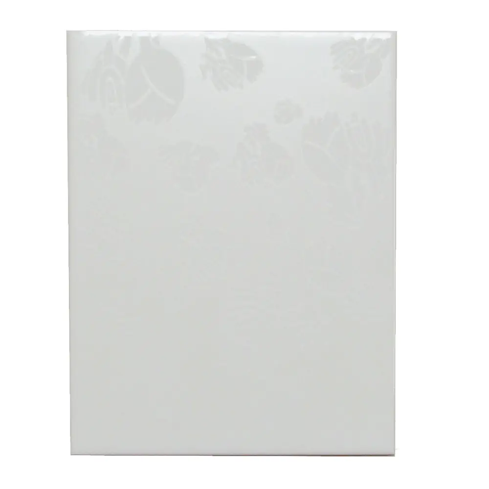 Wandfliese Bremer Wandplatten E1047 FLC 40 weiß Blumen 20x25 cm Wandfliese Bremer Wandplatten E1047 FLC 40 weiß Blumen 20x25 cm