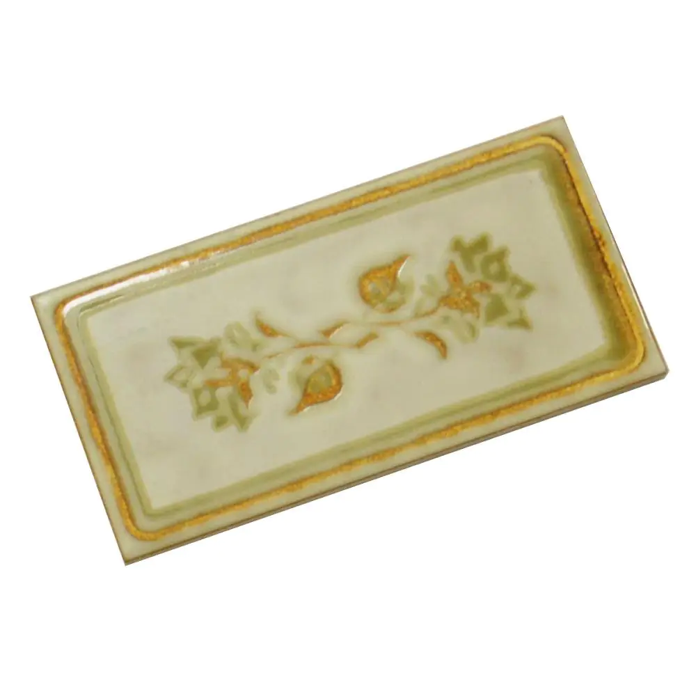 Wandfliese Dekor Wessel Keramik E2827 179403 Saba creme beige grün 10x20 cm II.Sorte Wandfliese Dekor Wessel Keramik E2827 179403 Saba creme beige grün 10x20 cm II.Sorte