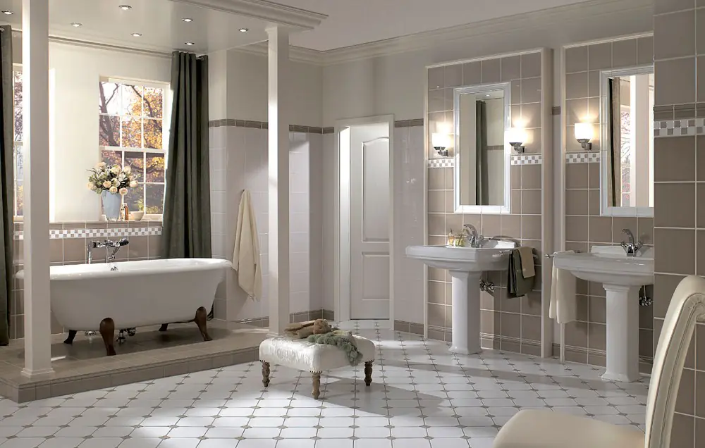 Bordüre Villeroy & Boch 1475 CS24 Creative System braun weiß 6,5x20 cm I.Sorte Bordüre Villeroy & Boch 1475 CS24 Creative System braun weiß 6,5x20 cm I.Sorte