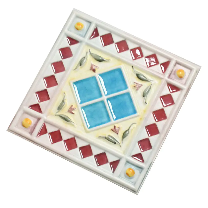 Wandfliese Dekor Villeroy & Boch E3389 1114 LA47 Camargue mehrfarbig 20x20 cm I.Sorte