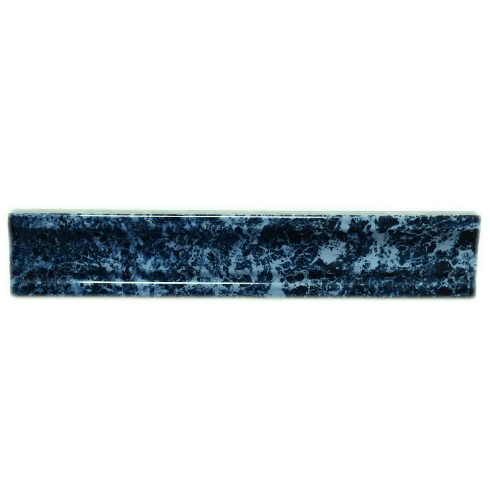 Bordüre Abschlussbordüre Porcelanosa E4616 blau 6,5x35 cm I.Sorte