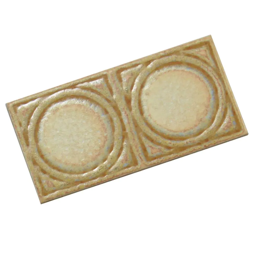 Bodenfliese Dekor Mosa E2828 2411 beige braun 10x20 cm I.Sorte