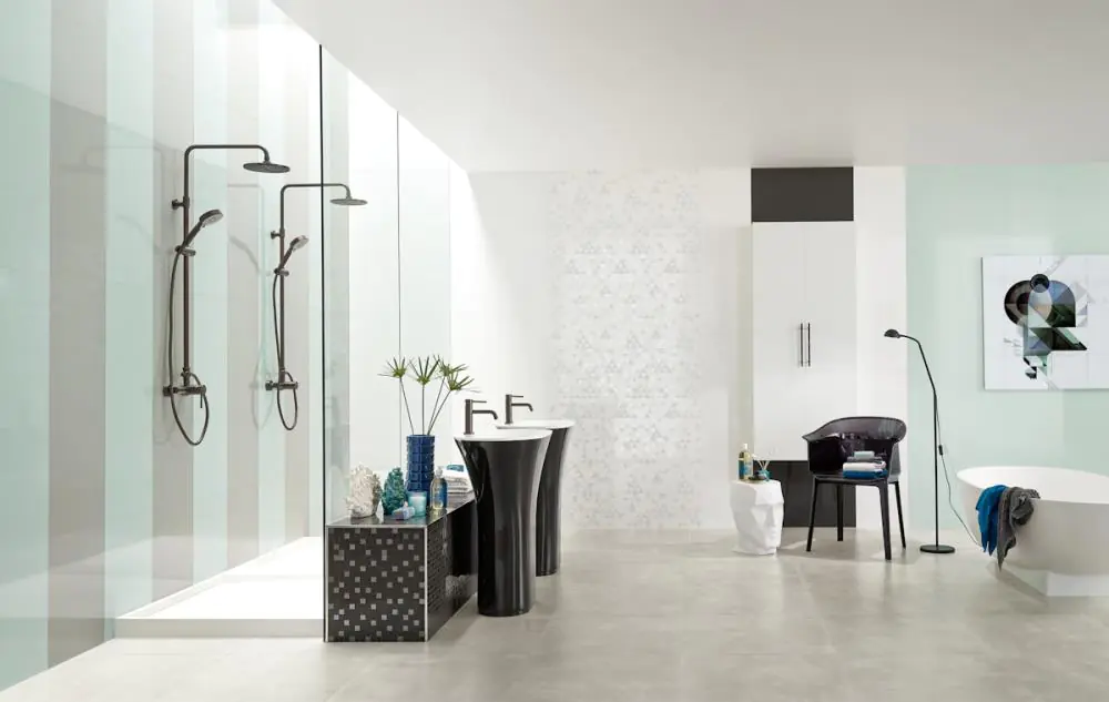 Wandfliese Love Tiles E4407 Acqua Turchese türkis 35x100 cm