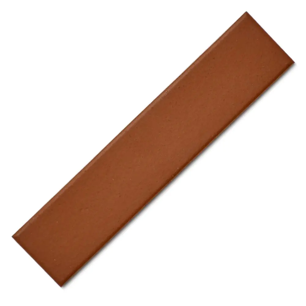 Riemchen Argelith E4309 rot matt 5x24 cm