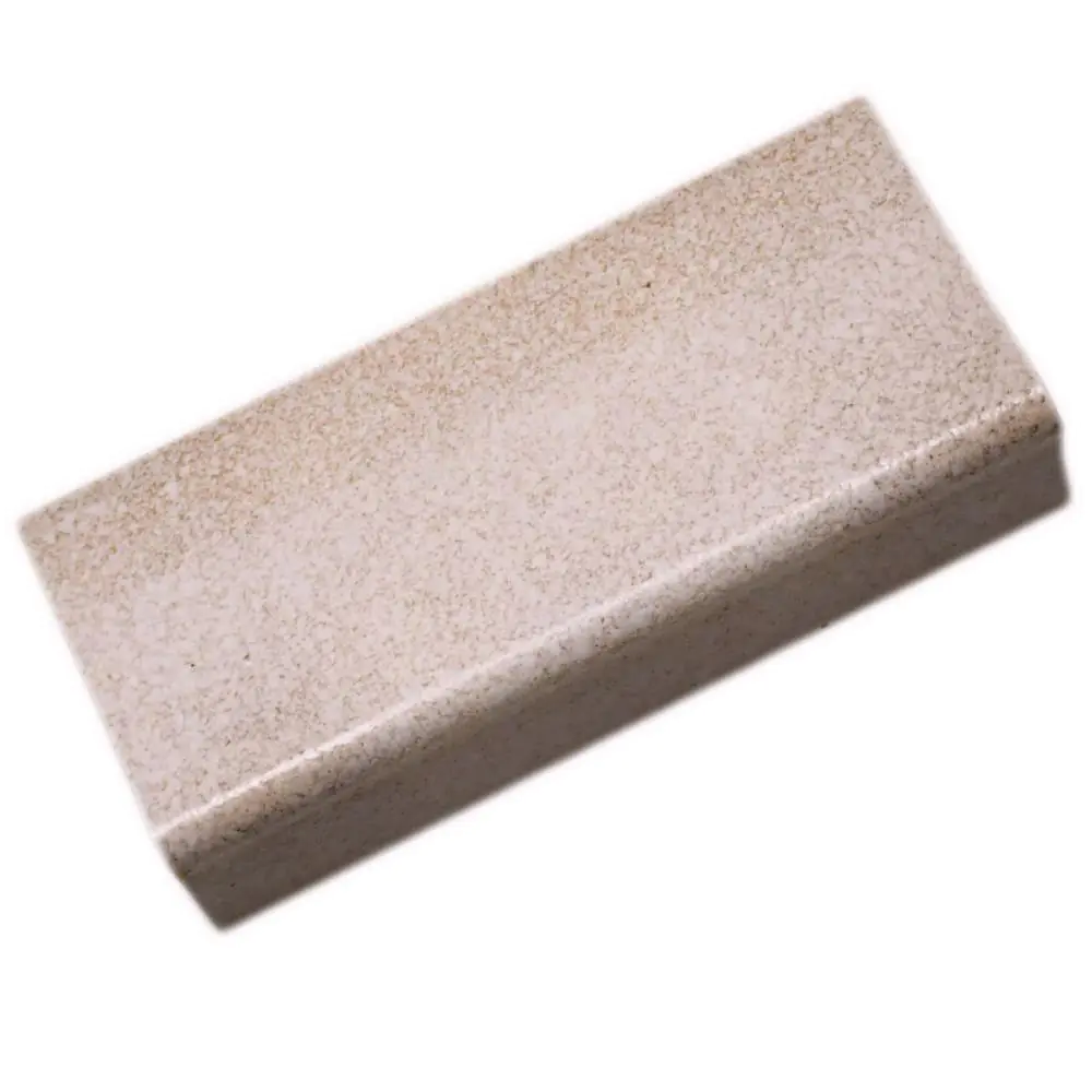 Treppenauftritt Schenkel E4600 Bullnose greige 11x24,5 cm