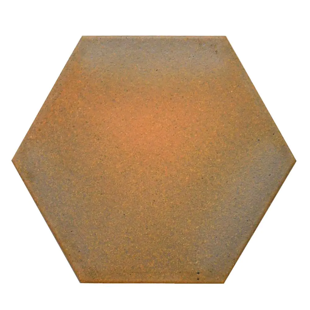 Bodenfliese Bonfol E3849 1260 Sechseck cotto braun 16x16 cm I.Sorte