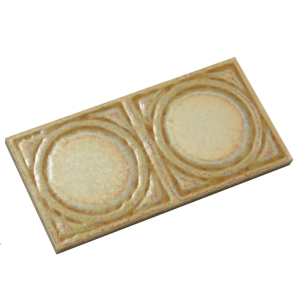 Bodenfliese Dekor Mosa E2828 2411 beige braun 10x20 cm I.Sorte
