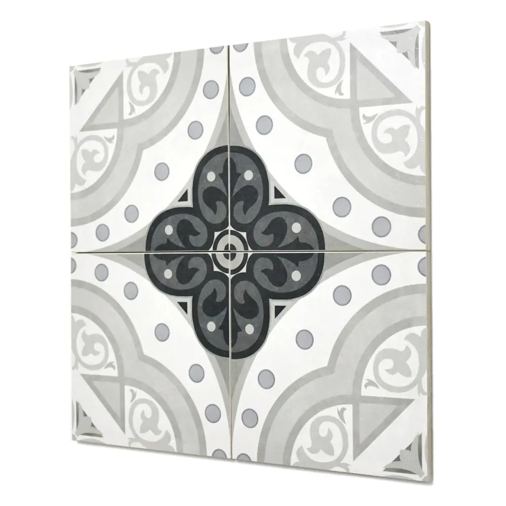 Bodenfliese Dekor Villeroy & Boch 2634 CF9H Century Unlimited grey grau 20x20 cm I.Sorte