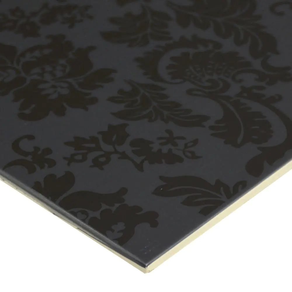 Wandfliese Dekor Villeroy & Boch E3926 1577 NB91 New Glory anthrazit 30x45 cm I.Sorte Wandfliese Dekor Villeroy & Boch E3926 1577 NB91 New Glory anthrazit 30x45 cm I.Sorte