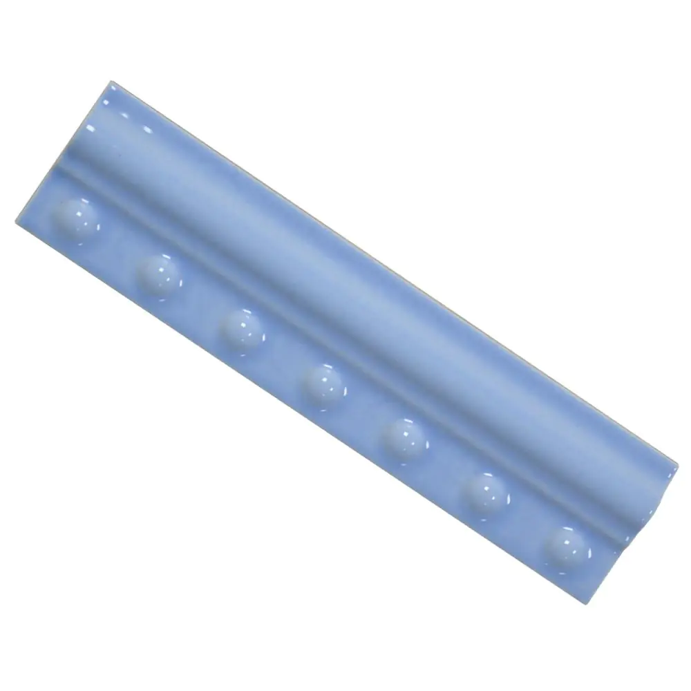 Bordüre Porcelanosa Nr.426 hellblau Kugel 5x20 cm Bordüre Porcelanosa Nr.426 hellblau Kugel 5x20 cm