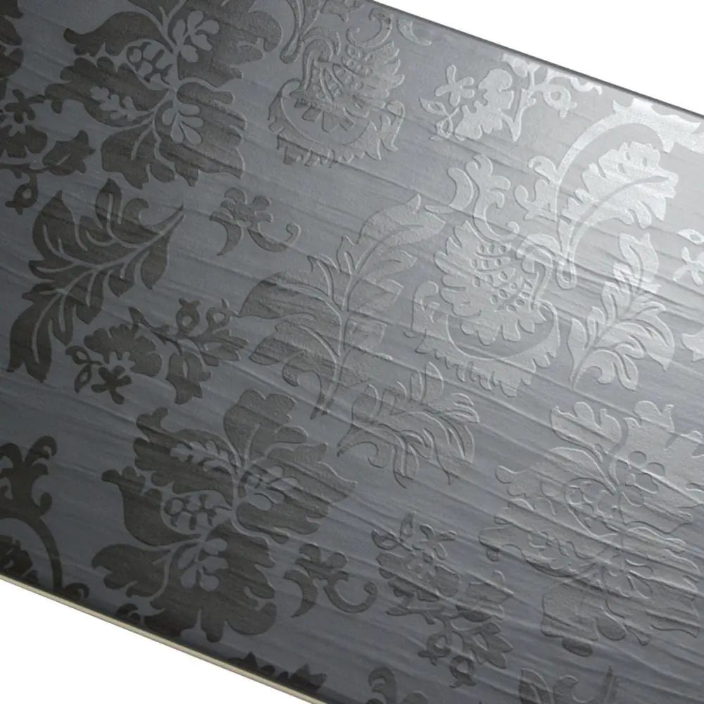 Wandfliese Dekor Villeroy & Boch E3926 1577 NB91 New Glory anthrazit 30x45 cm I.Sorte Wandfliese Dekor Villeroy & Boch E3926 1577 NB91 New Glory anthrazit 30x45 cm I.Sorte