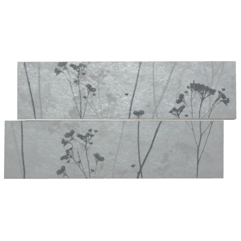 Bordüre Agrob Buchtal Nr.200 239177 Cava 2er Set silber metallic 6,5x25 cm I.Sorte Bordüre Agrob Buchtal Nr.200 239177 Cava 2er Set silber metallic 6,5x25 cm I.Sorte