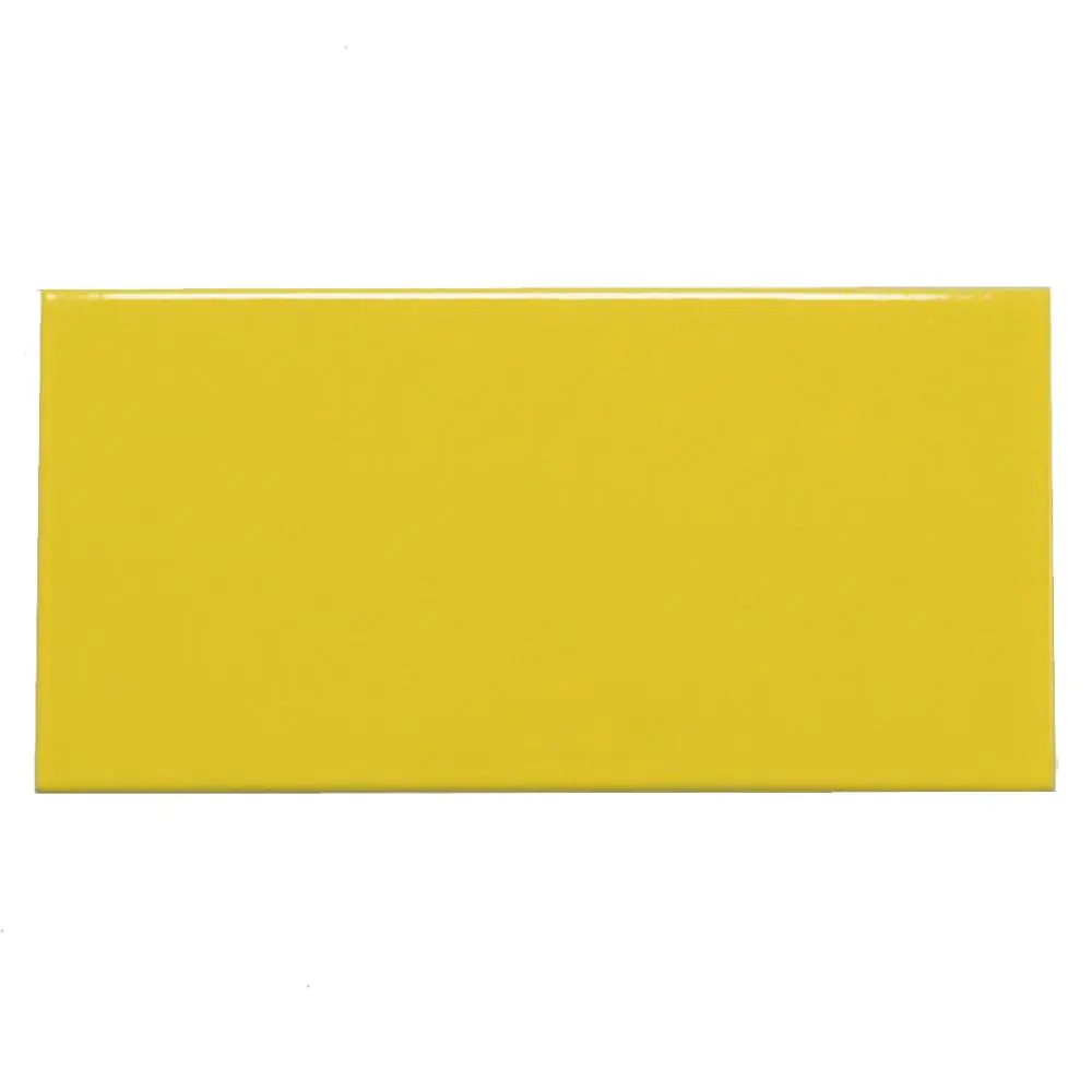 Wandfliese Agrob Buchtal E17 18123H 540 Chroma gelb 12,5x25 cm Wandfliese Agrob Buchtal E17 18123H 540 Chroma gelb 12,5x25 cm