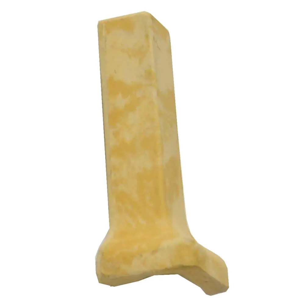 Hohlkehlsockel Aussenecke Ostara E2400 creme gelb 4x11,5 cm