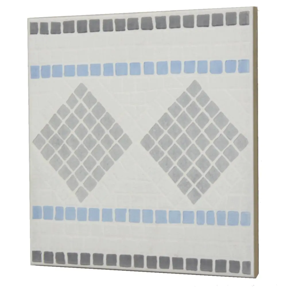 Bodenfliese Villeroy & Boch E555 3152 FE0R Century grau blau 22x22 cm I.Sorte Bodenfliese Villeroy & Boch E555 3152 FE0R Century grau blau 22x22 cm I.Sorte