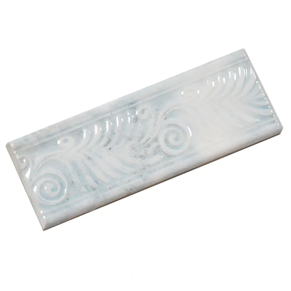 Bordüre Villeroy & Boch Nr.751 1490 D693 Juva blau weiß 7x20 cm