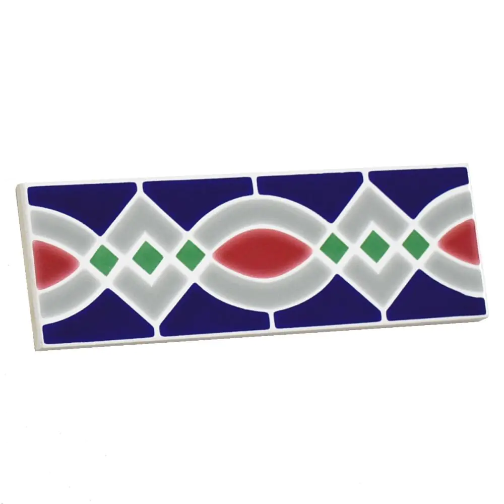 Bordüre Villeroy & Boch Nr.986 1483 SH78 Creative System Tanger mehrfarbig 6,5x20 cm I.Sorte Bordüre Villeroy & Boch Nr.986 1483 SH78 Creative System Tanger mehrfarbig 6,5x20 cm I.Sorte