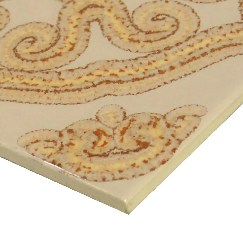 Wandfliese Dekor Servais E2098 8919 beige braun gebraucht 15x15 cm Wandfliese Dekor Servais E2098 8919 beige braun gebraucht 15x15 cm