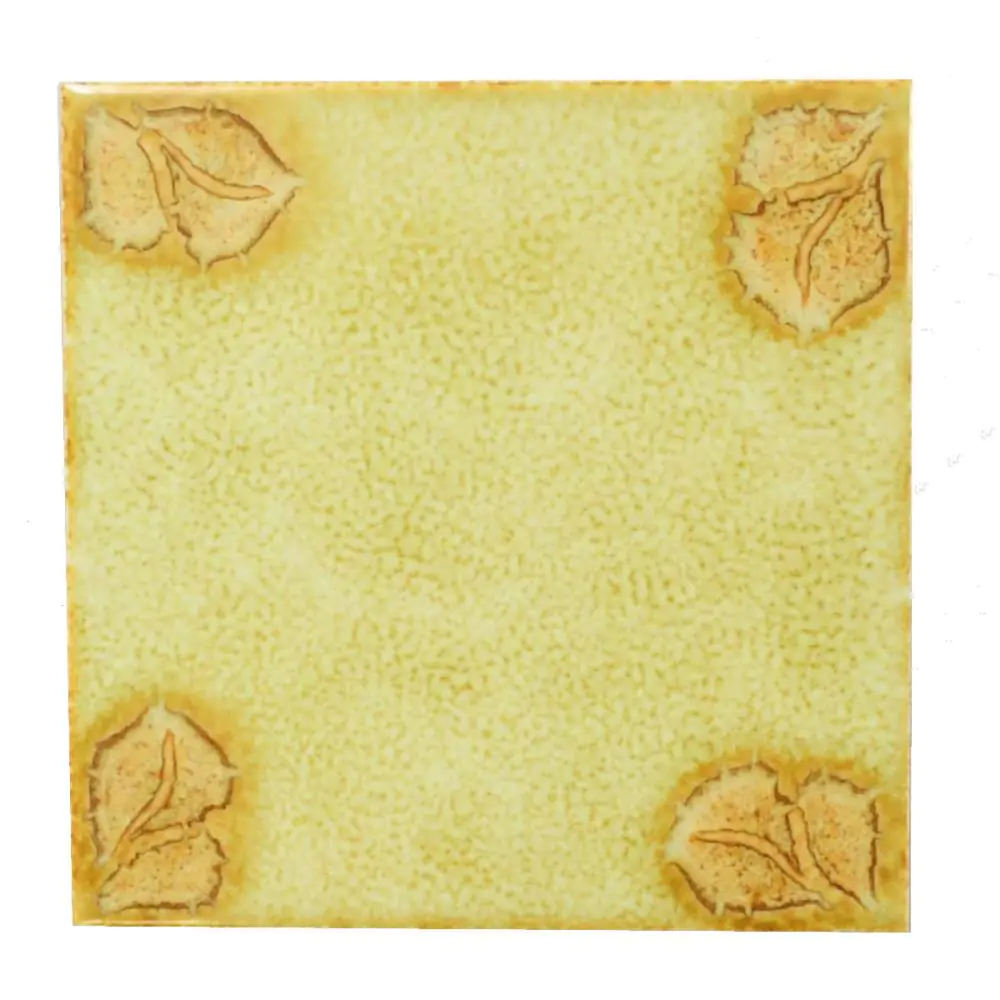 Wandfliese Dekor Servais E2981 118016 gelb braun 15x15 cm I.Sorte