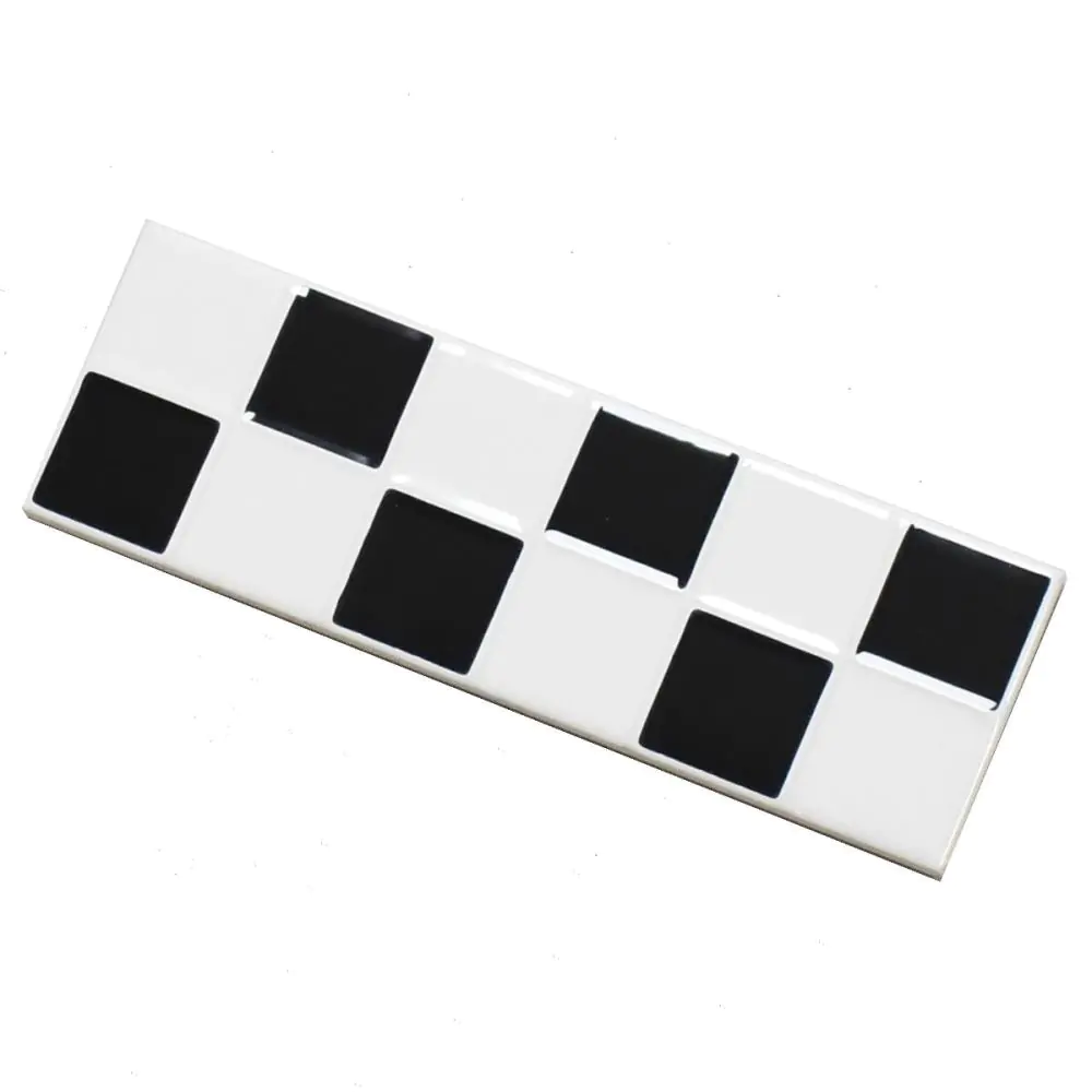 Bordüre Villeroy & Boch Nr.598 1475 CS90 Creative System schwarz weiß 6,5x20 cm Bordüre Villeroy & Boch Nr.598 1475 CS90 Creative System schwarz weiß 6,5x20 cm