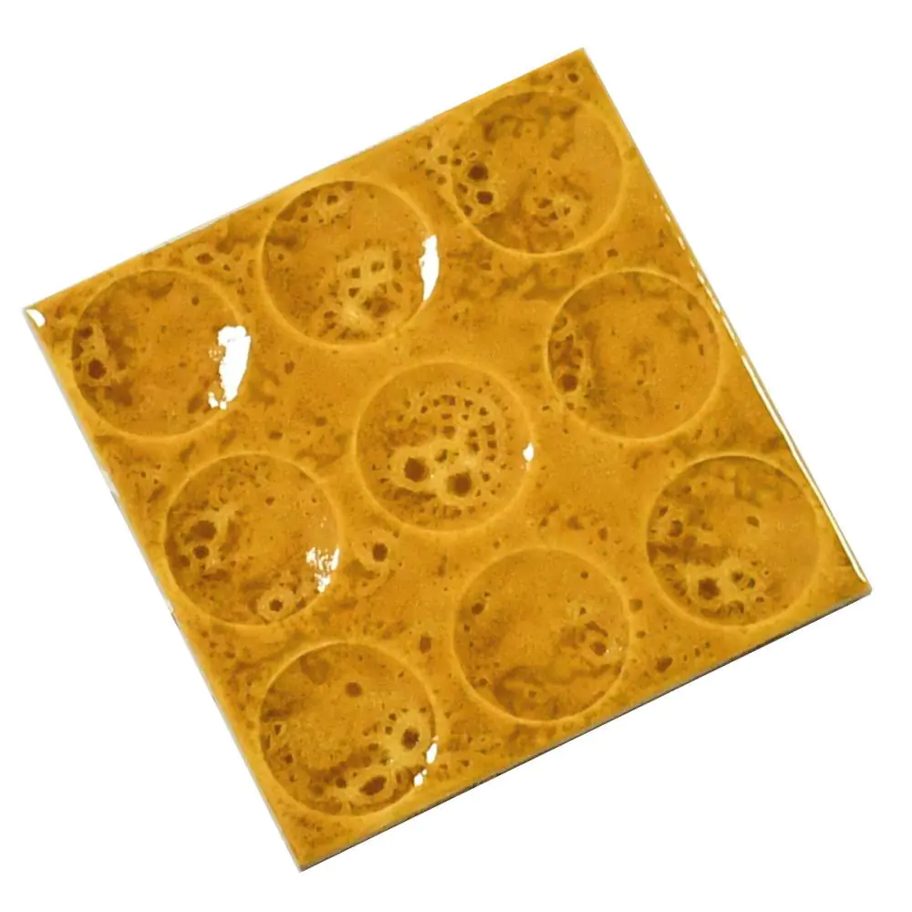 Wandfliese Dekor Villeroy & Boch E3316 965 Vulkan bernstein 15x15 cm I.Sorte Wandfliese Dekor Villeroy & Boch E3316 965 Vulkan bernstein 15x15 cm I.Sorte