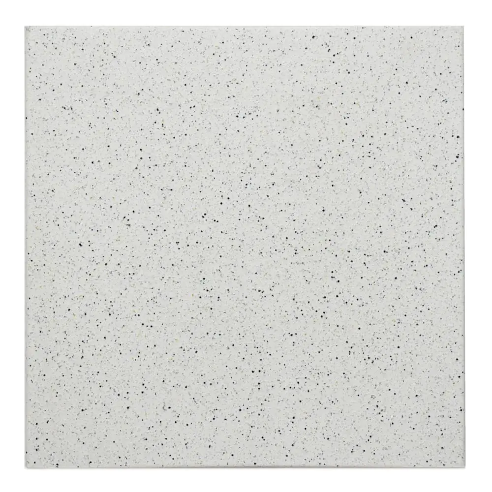 Bodenfliese Agrob Buchtal E4466 42060 420.1 weiß anthrazit braun gesprenkelt 29,5x29,5 cm