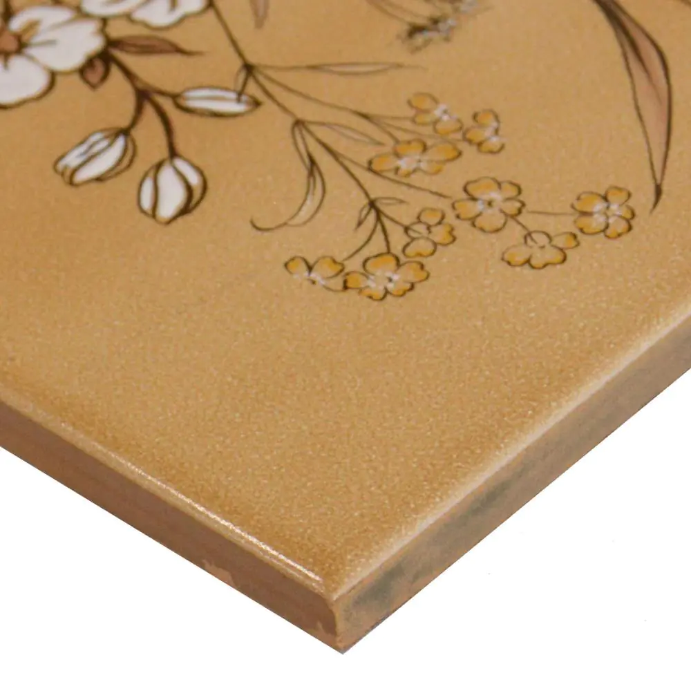 Wandfliese Dekor Villeroy & Boch E2831 beige braun weiß 20x20 cm I.Sorte Wandfliese Dekor Villeroy & Boch E2831 beige braun weiß 20x20 cm I.Sorte