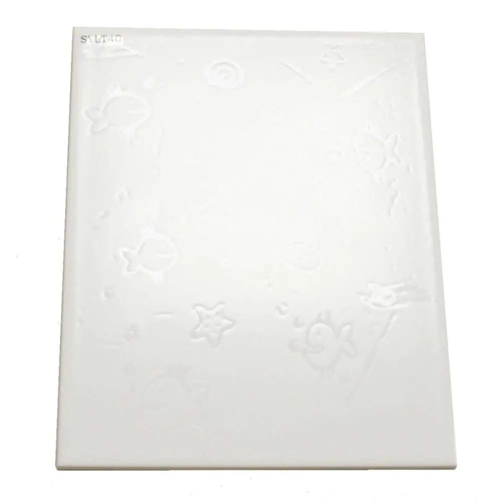 Wandfliese Grohn E595 SYLT40 Fische weiß 20x25 cm I.Sorte