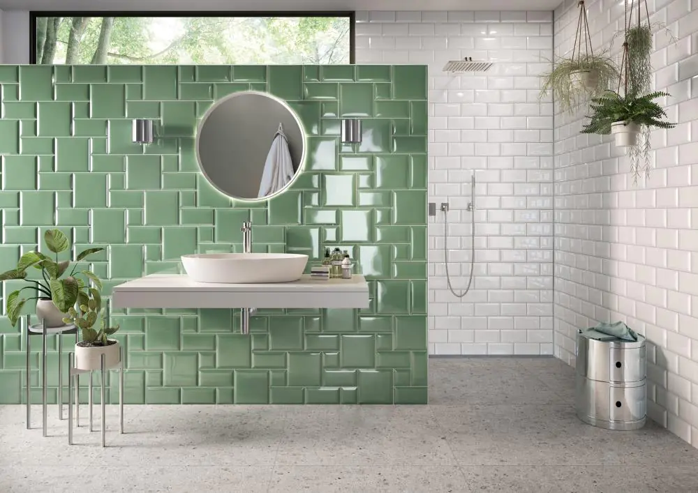 Wandfliese Villeroy & Boch 1212 MW60 Metro Flair light dove grau 10x20 cm I.Sorte