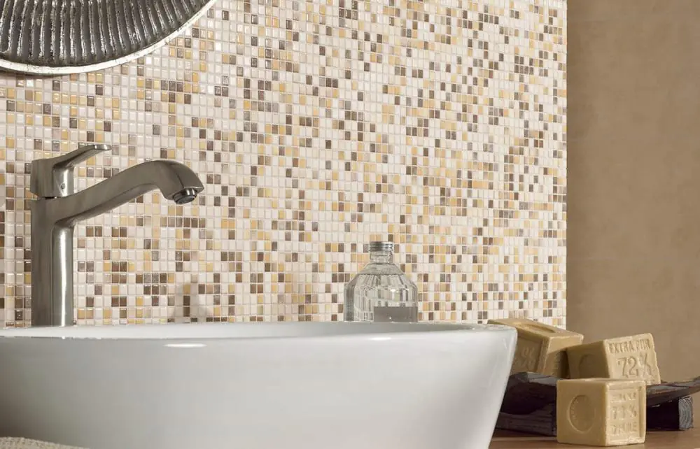 Mosaik Jasba E4392 8751H Kauri Secura sandbeige-mix 31x31 cm I.Sorte Mosaik Jasba E4392 8751H Kauri Secura sandbeige-mix 31x31 cm I.Sorte