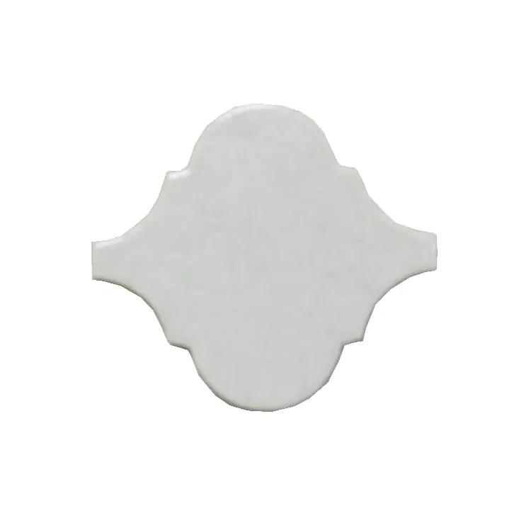 Bodenfliese HJK E2128 LT-209 Florentiner Rosenspitz Floral weiß 10x10 cm