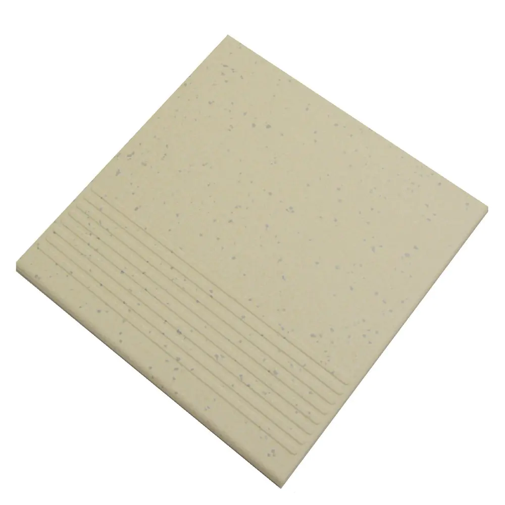 Treppenauftritt Flaviker E1397 creme grau Grobkorn 30x30 cm Treppenauftritt Flaviker E1397 creme grau Grobkorn 30x30 cm