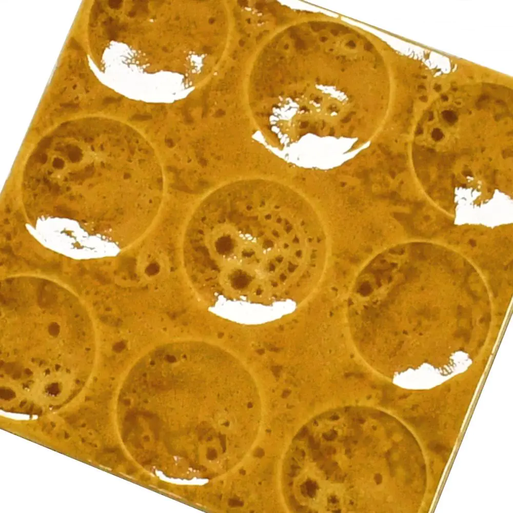 Wandfliese Dekor Villeroy & Boch E3316 965 Vulkan bernstein 15x15 cm I.Sorte Wandfliese Dekor Villeroy & Boch E3316 965 Vulkan bernstein 15x15 cm I.Sorte