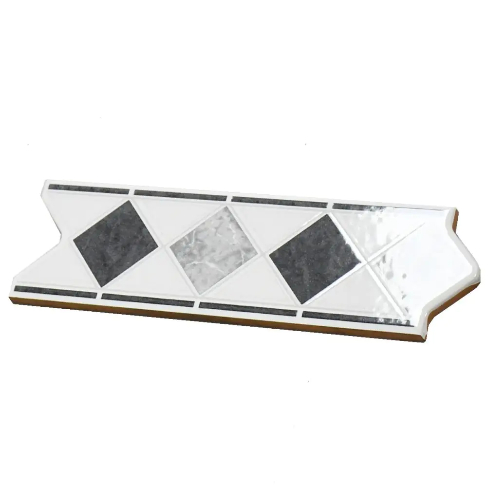 Bordüre Nr.639 grau anthrazit 6x20 cm Bordüre Nr.639 grau anthrazit 6x20 cm