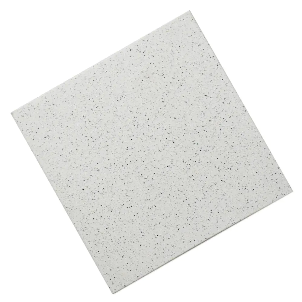 Bodenfliese Agrob Buchtal E4466 42060 420.1 weiß anthrazit braun gesprenkelt 29,5x29,5 cm