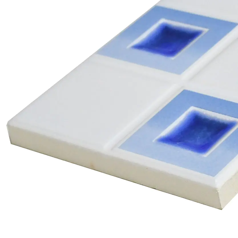 Bordüre Villeroy & Boch Nr.869 1757 SM18 White Classic weiß blau 10x33 cm I.Sorte Bordüre Villeroy & Boch Nr.869 1757 SM18 White Classic weiß blau 10x33 cm I.Sorte