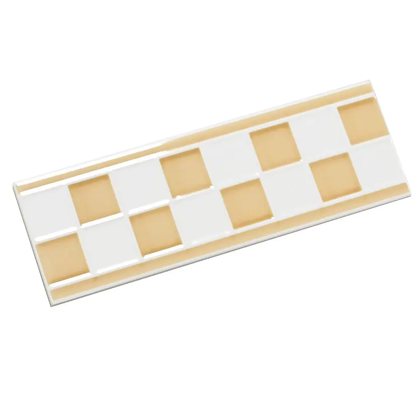 Bordüre Villeroy & Boch Nr.810 1303 D267 Creativa Step by Step beige weiß 10x30 cm I.Sorte Bordüre Villeroy & Boch Nr.810 1303 D267 Creativa Step by Step beige weiß 10x30 cm I.Sorte