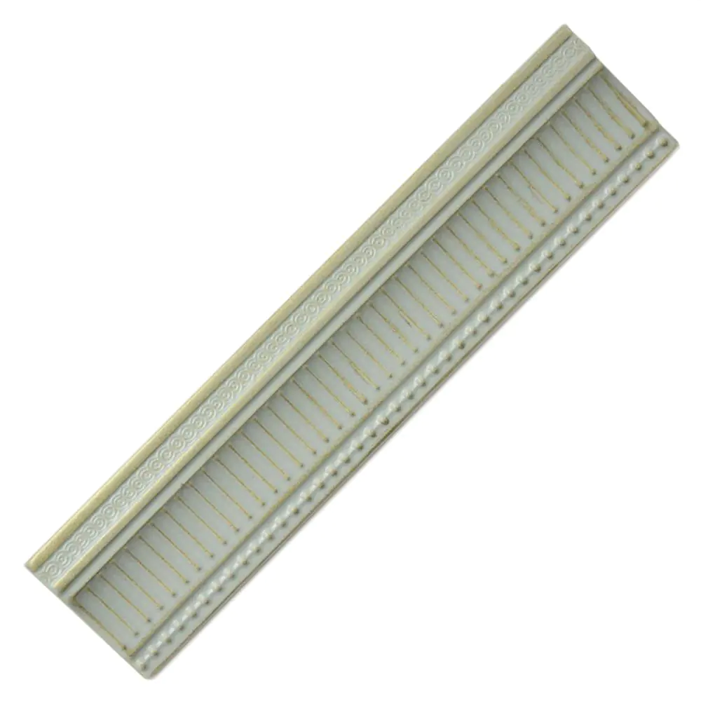 Bordüre Villeroy & Boch E3493 1545 ET54 Diva seladon grün gold 7x30 cm I.Sorte Bordüre Villeroy & Boch E3493 1545 ET54 Diva seladon grün gold 7x30 cm I.Sorte