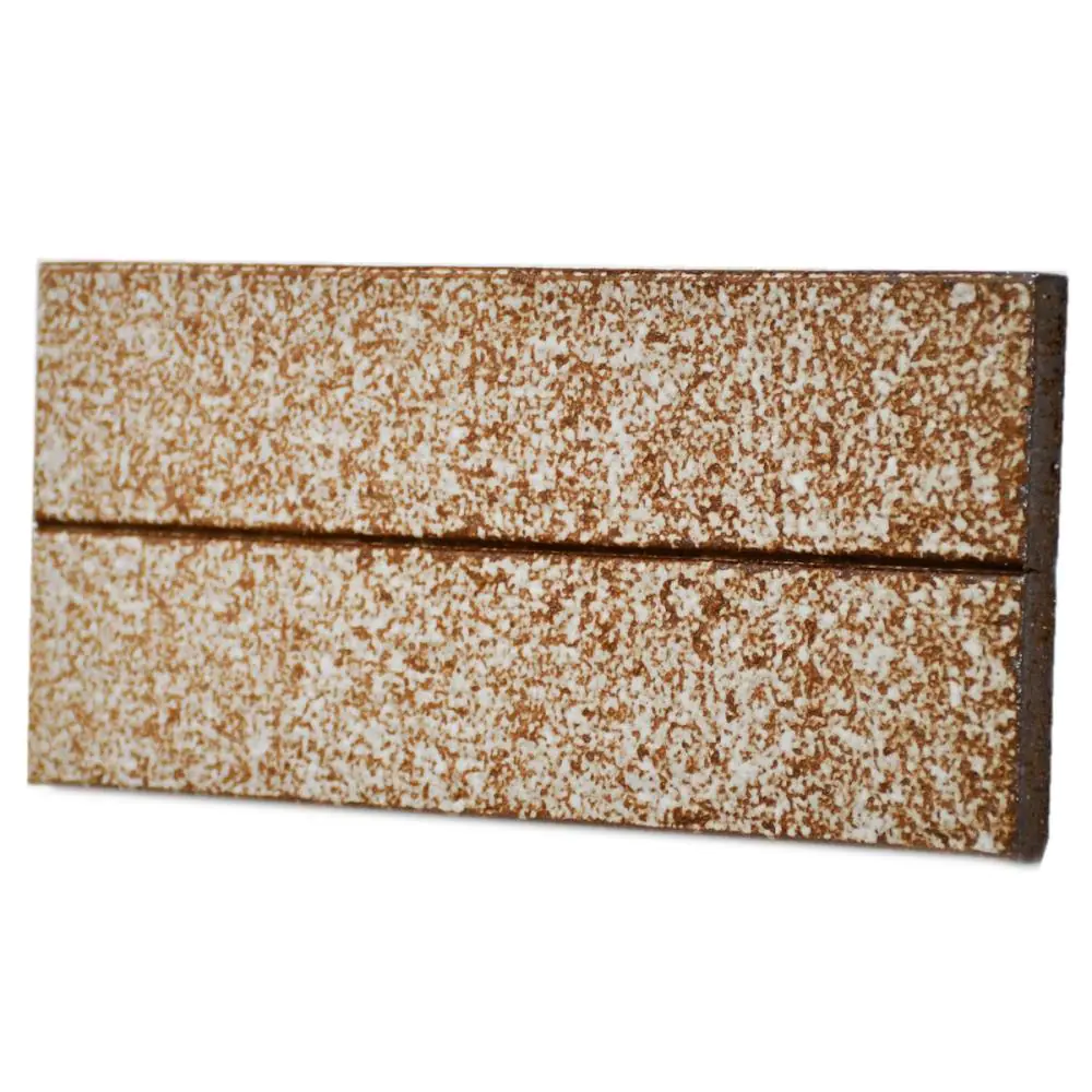 Riemchen Spaltplatte Annawerk E4247 weiß rot 10,7x24 cm