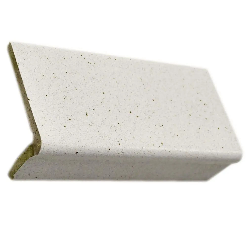 Treppenauftritt Schenkel E4602 Bullnose grau 11x24,5 cm