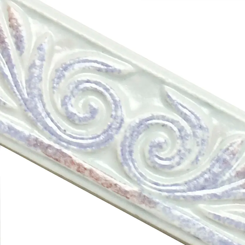 Bordüre Villeroy & Boch Nr.807 1465 LA46 Camargue lila grün rot 6,5x20 cm I.Sorte