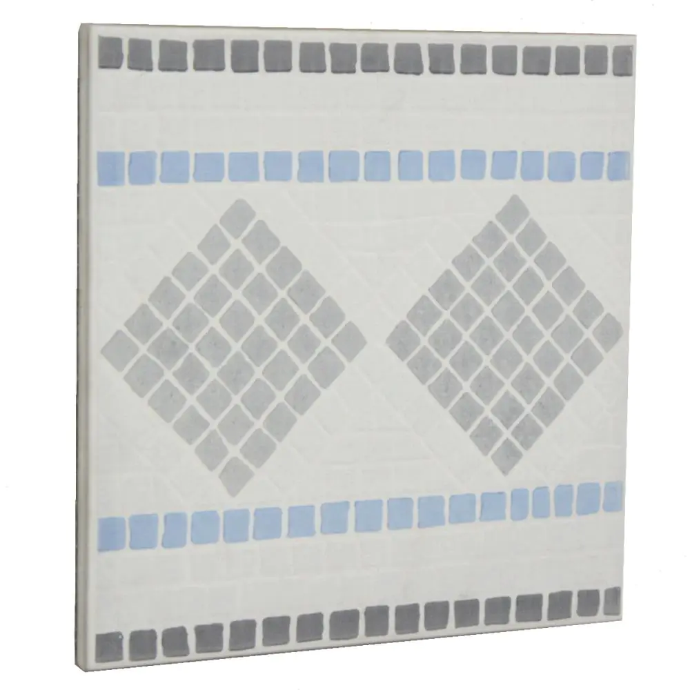 Bodenfliese Villeroy & Boch E555 3152 FE0R Century grau blau 22x22 cm I.Sorte Bodenfliese Villeroy & Boch E555 3152 FE0R Century grau blau 22x22 cm I.Sorte