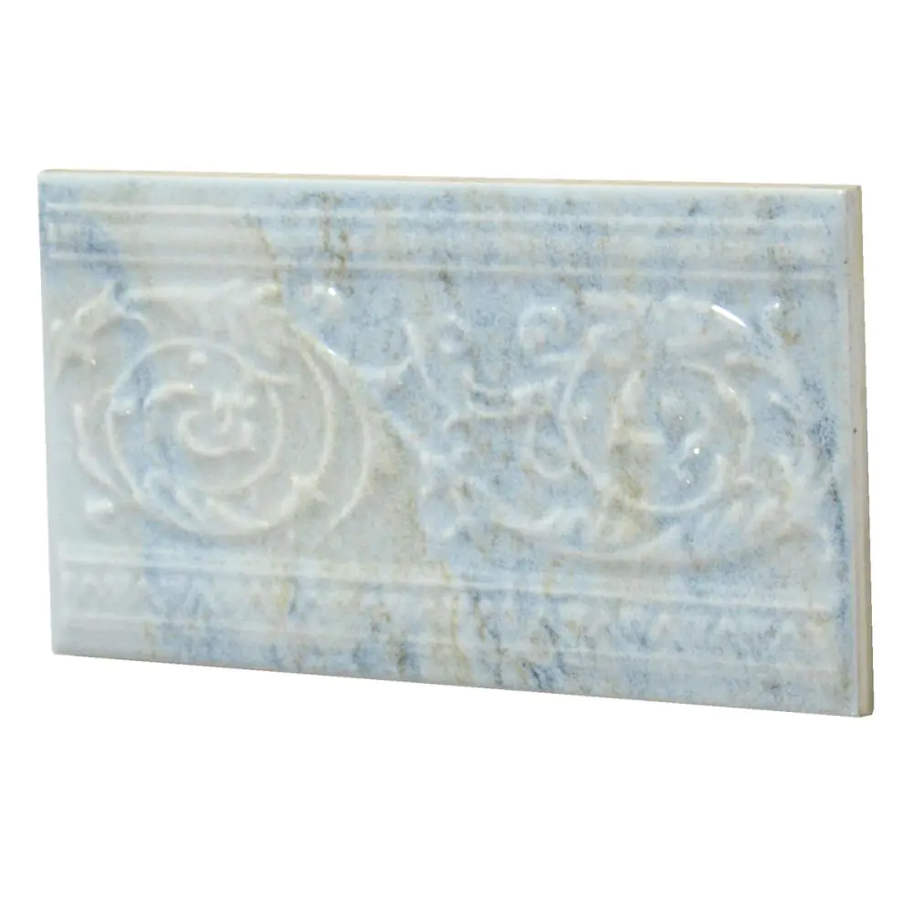 Bordüre Porcelanosa Nr.430 Florencia celeste blau 10x20 cm Bordüre Porcelanosa Nr.430 Florencia celeste blau 10x20 cm