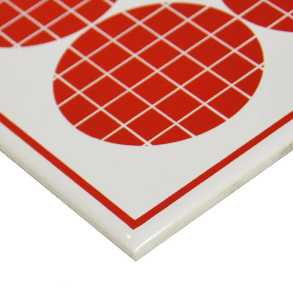 Wandfliese Dekor Villeroy & Boch E2532 EK2 45 Memory rot weiß 15x15 cm I.Sorte Wandfliese Dekor Villeroy & Boch E2532 EK2 45 Memory rot weiß 15x15 cm I.Sorte