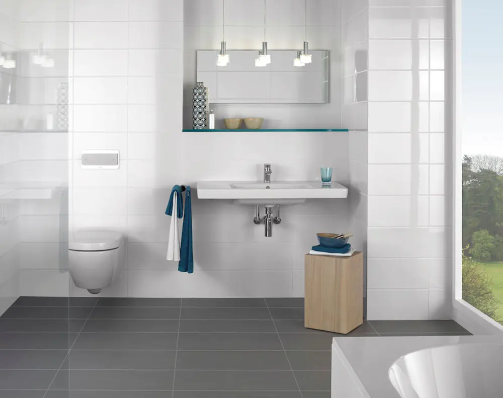 Wandfliese Villeroy & Boch 1171 TW01 Unit Two white weiß 20x20 cm I.Sorte
