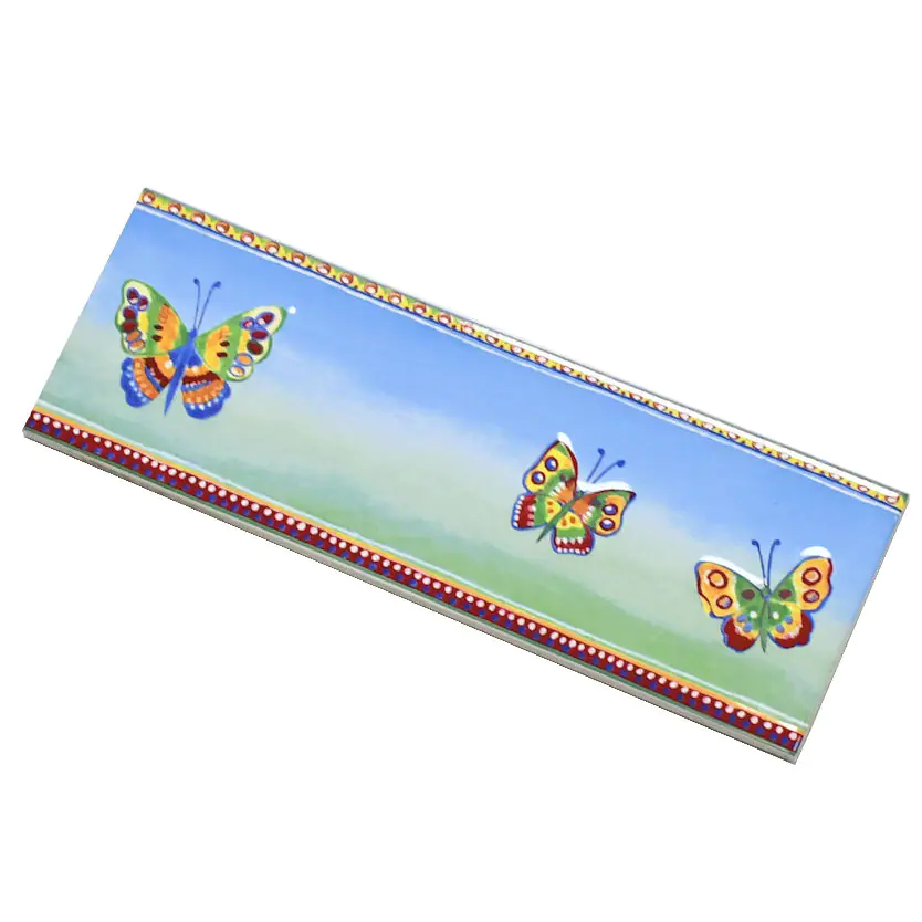 Bordüre Villeroy & Boch Nr.773 1458 D282 Creativa Butterfly mehrfarbig 10x30 cm I.Sorte Bordüre Villeroy & Boch Nr.773 1458 D282 Creativa Butterfly mehrfarbig 10x30 cm I.Sorte
