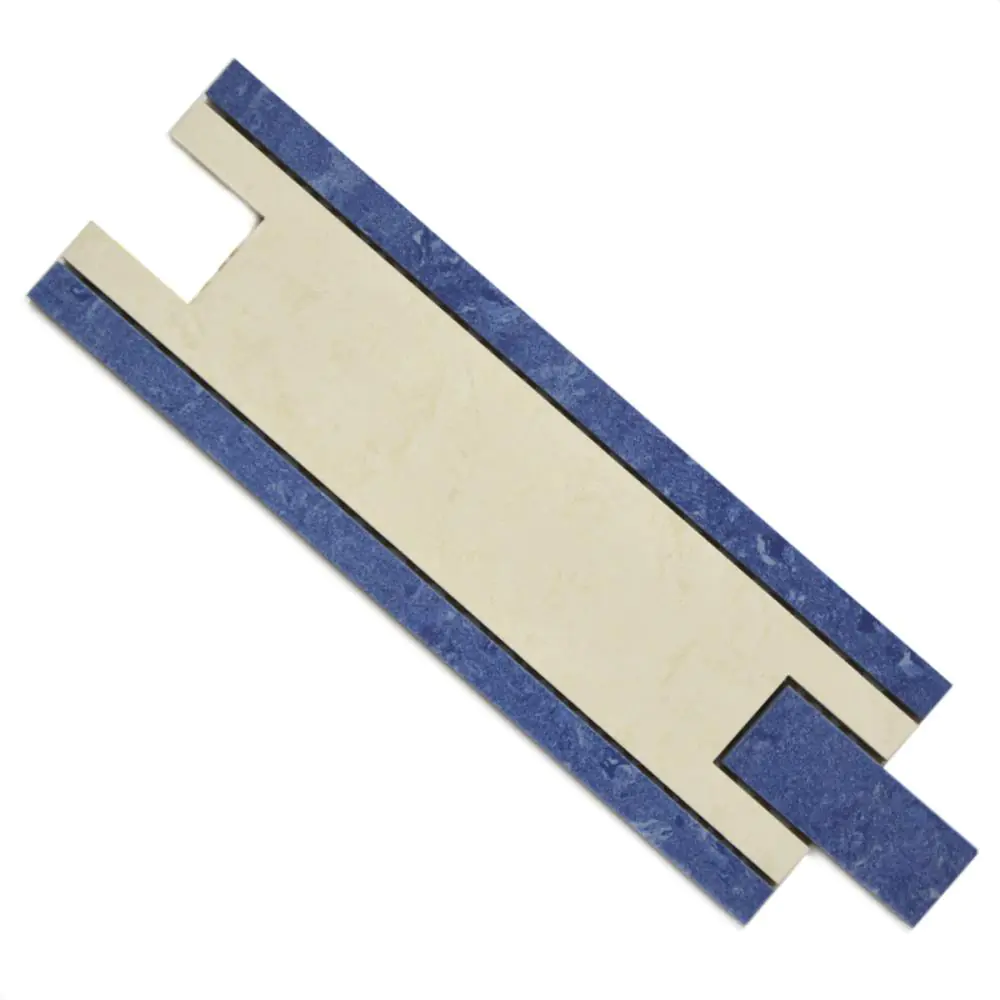 Bordüre Villeroy & Boch 2328 NK14 Athos blau creme 10x30 cm I.Sorte Bordüre Villeroy & Boch 2328 NK14 Athos blau creme 10x30 cm I.Sorte