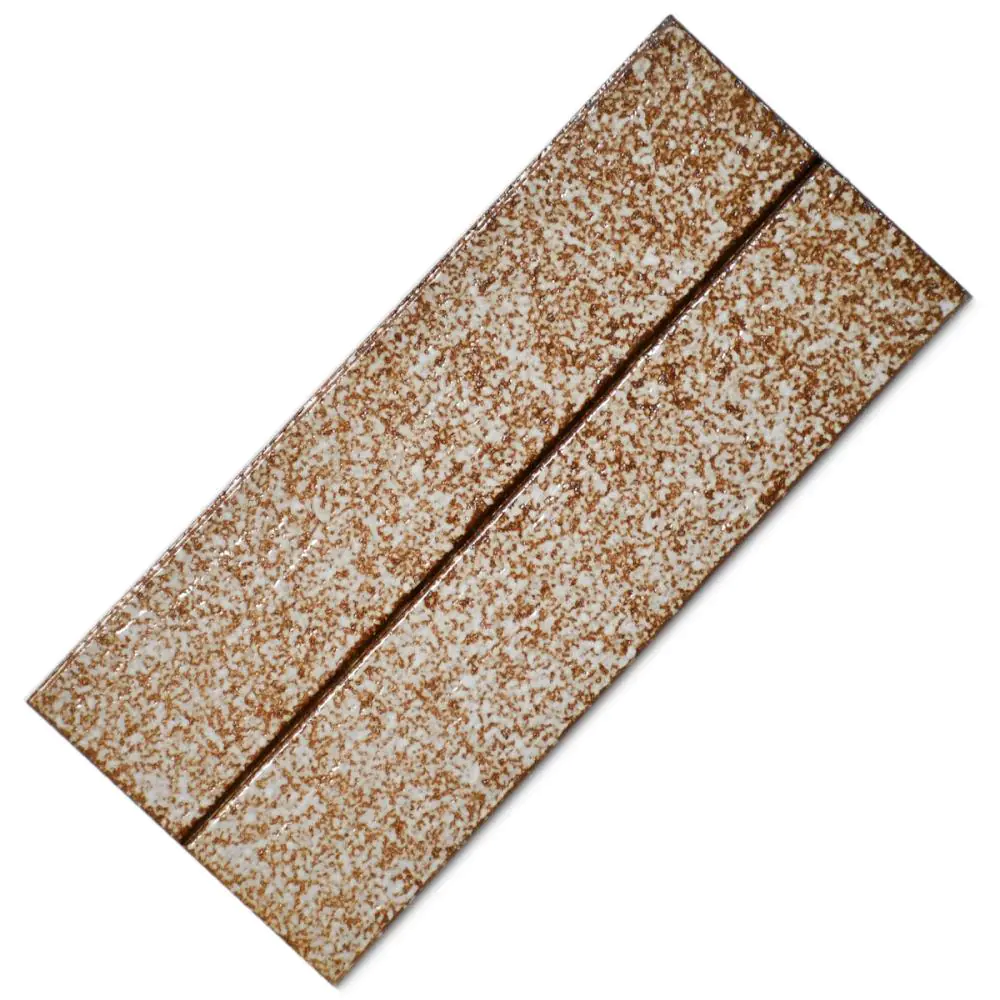 Riemchen Spaltplatte Annawerk E4247 weiß rot 10,7x24 cm