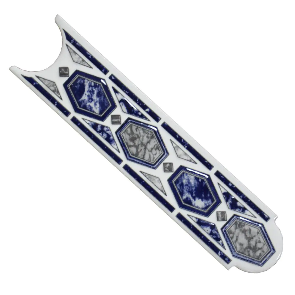 Bordüre Nr.476 Florencia blau grau weiß 5x20 cm Bordüre Nr.476 Florencia blau grau weiß 5x20 cm